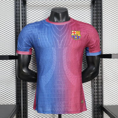 2026-27 Barcelona Red-Blue Gradient Player Version