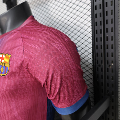 2026-27 Barcelona Red-Blue Gradient Player Version