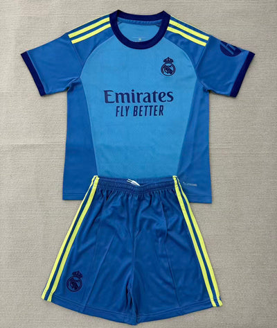 2026-27 Real Madrid Blue Goalkeeper Kids