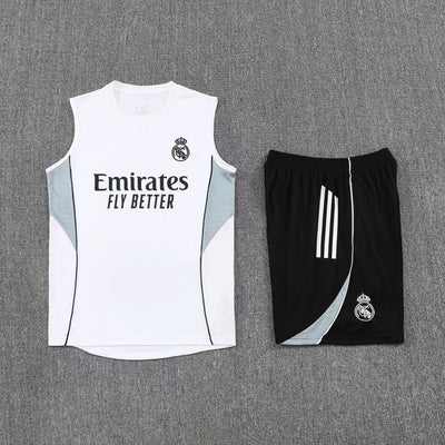 2026-27 Real Madrid White Vest Suit