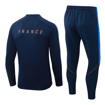 2026-27 France Dark Blue Training Suit
