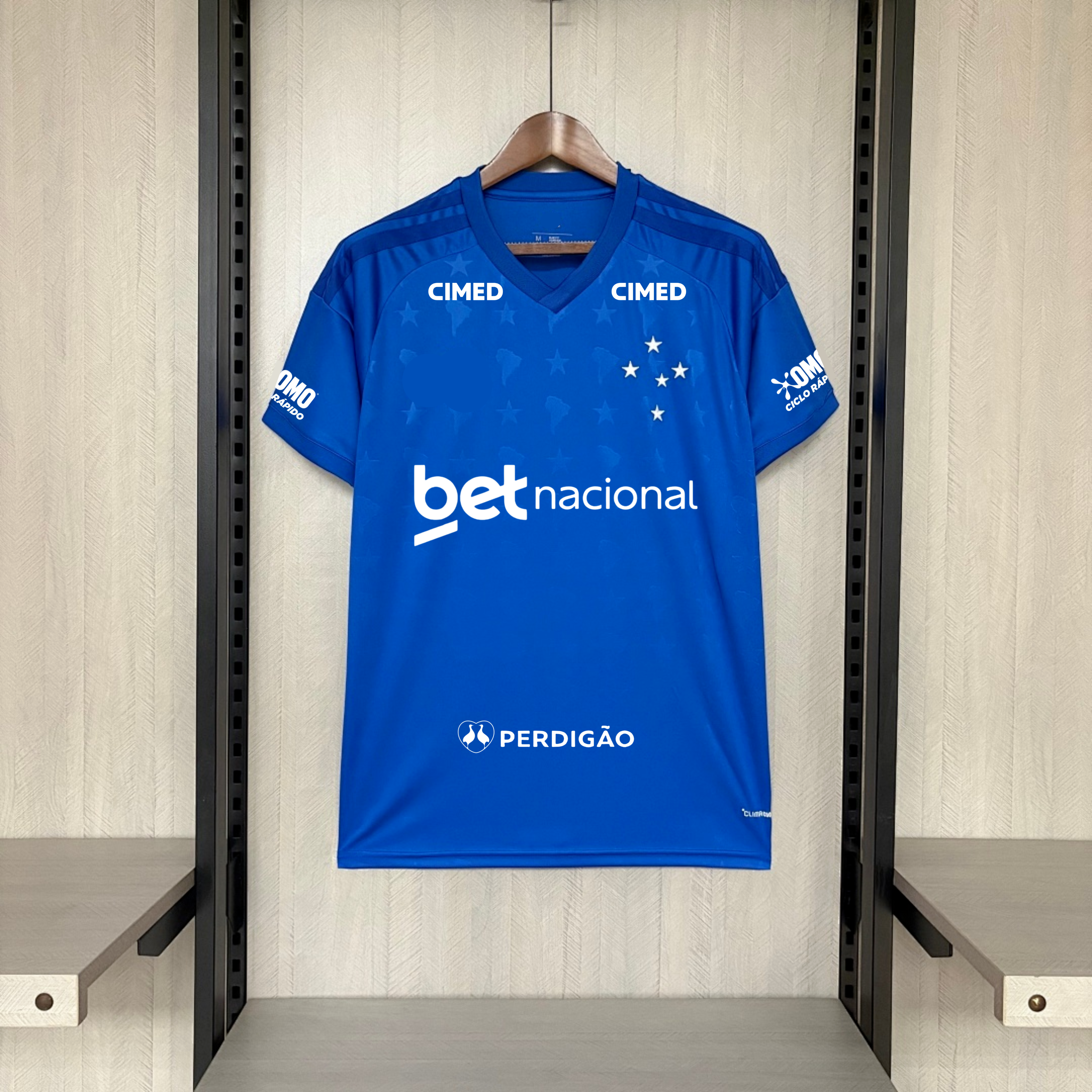 2026-27 Cruzeiro Home + all sponsors Fan Version