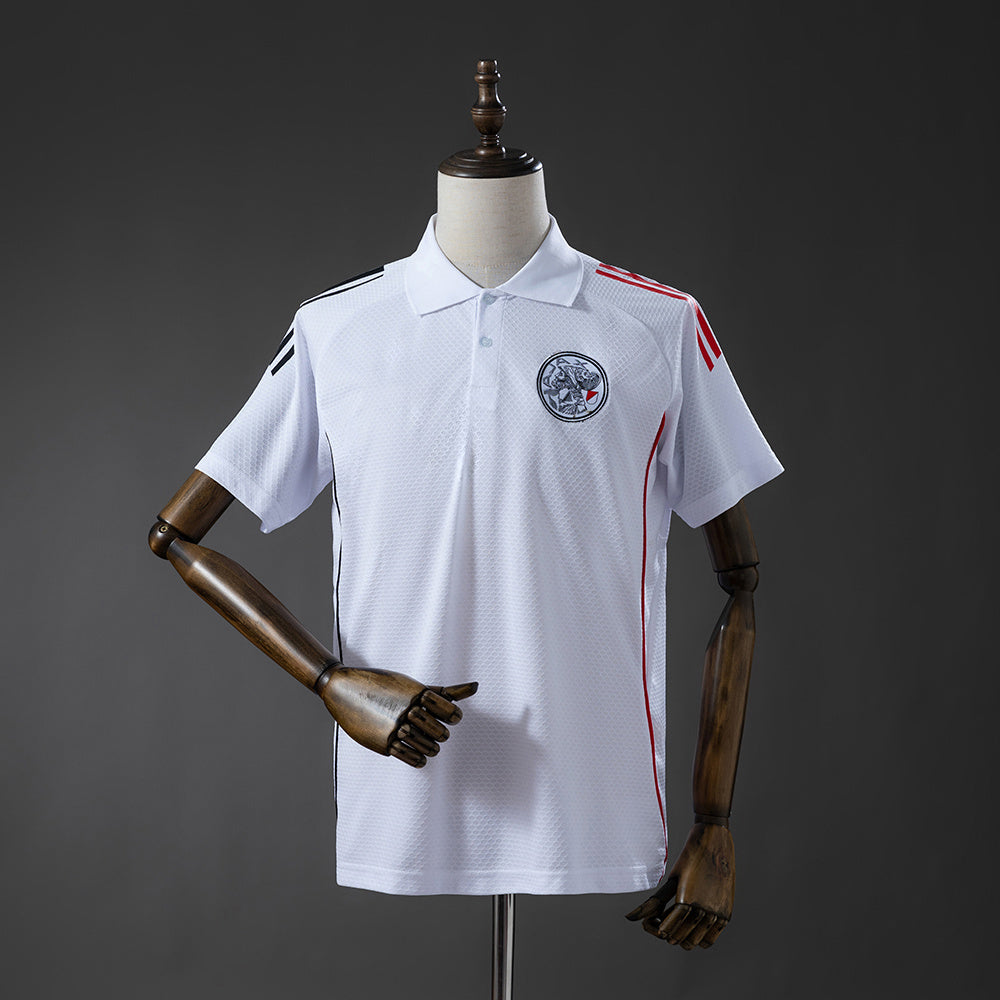 2026-27 Ajax White POLO Jersey