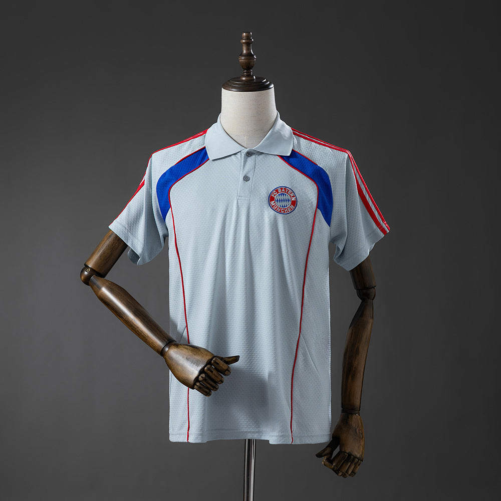2026-27 Bayern Munich Grey POLO Jersey