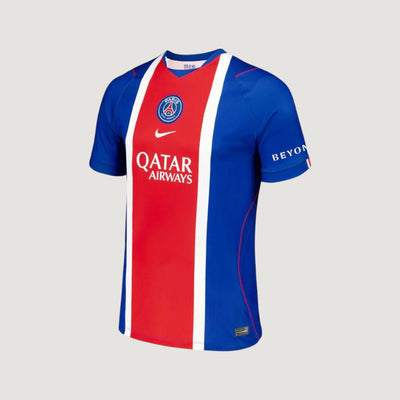 Paris Saint Germain ( PSG ) - MAILLOT DOMICILE 25/26 – BLEU & ROUGE