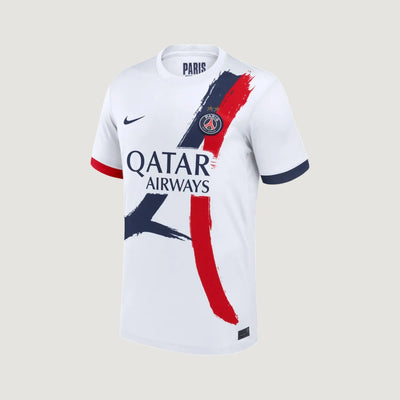 PSG - 2 Étoiles Back To Back Champions D'Europe 25/26 - Blanc (extérieur)