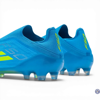 Adidas F50 Laceless Elite FG Ice Cold Precision - Bleu/Jaune