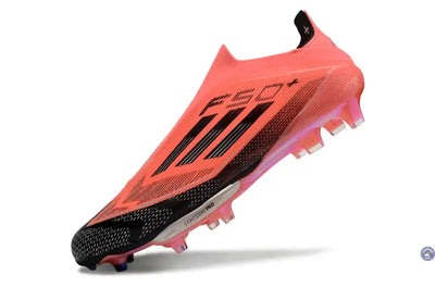 Adidas F50 + Laceless FG Vivid Horizon - Turbo/Aurora Black/Argenté