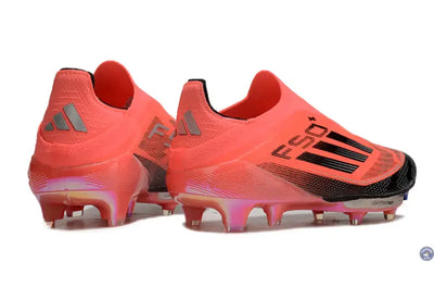 Adidas F50 + Laceless FG Vivid Horizon - Turbo/Aurora Black/Argenté