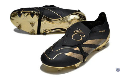 Adidas Predator 24 Elite Fold-over Tongue FG Belligold - Noir/Doré Édition Limitée