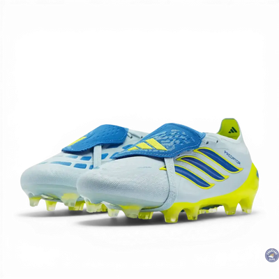 Adidas Predator Tongue Elite FG Ice Cold Precision - Gris/Bleu/Jaune