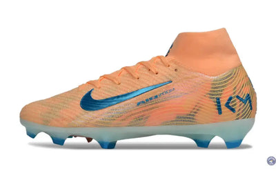 Air Zoom Mercurial Superfly 10 FG Kylian Mbappe - Orange/Bleu turquoise