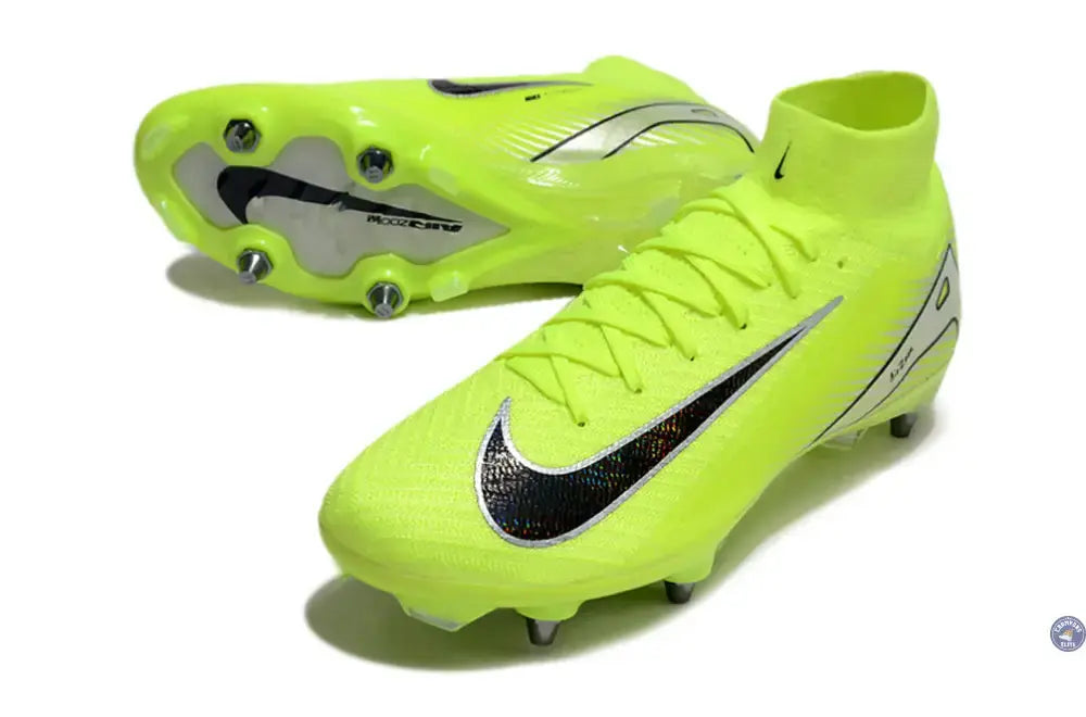 Air Zoom Mercurial Superfly 10 SG-PRO Mad Voltage - Jaune Fluo/Noir