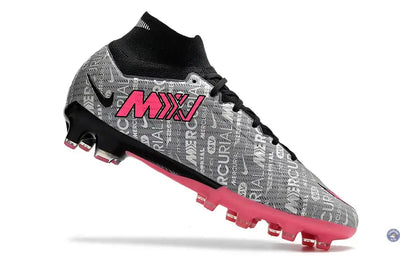 Air Zoom Mercurial Superfly 9 AG 25 - Argenté/Rose/Noir