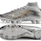 Air Zoom Mercurial Superfly 9 AG - Argenté/Gris/Doré