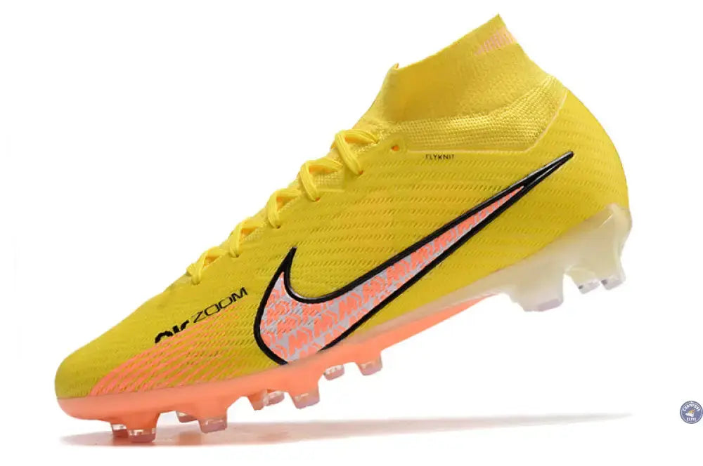 Air Zoom Mercurial Superfly 9 AG Lucent - Jaune/Crépuscule/Barely Grape