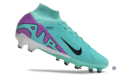 Air Zoom Mercurial Superfly 9 AG Peak Ready - Turquoise/Rose/Noir/Blanc