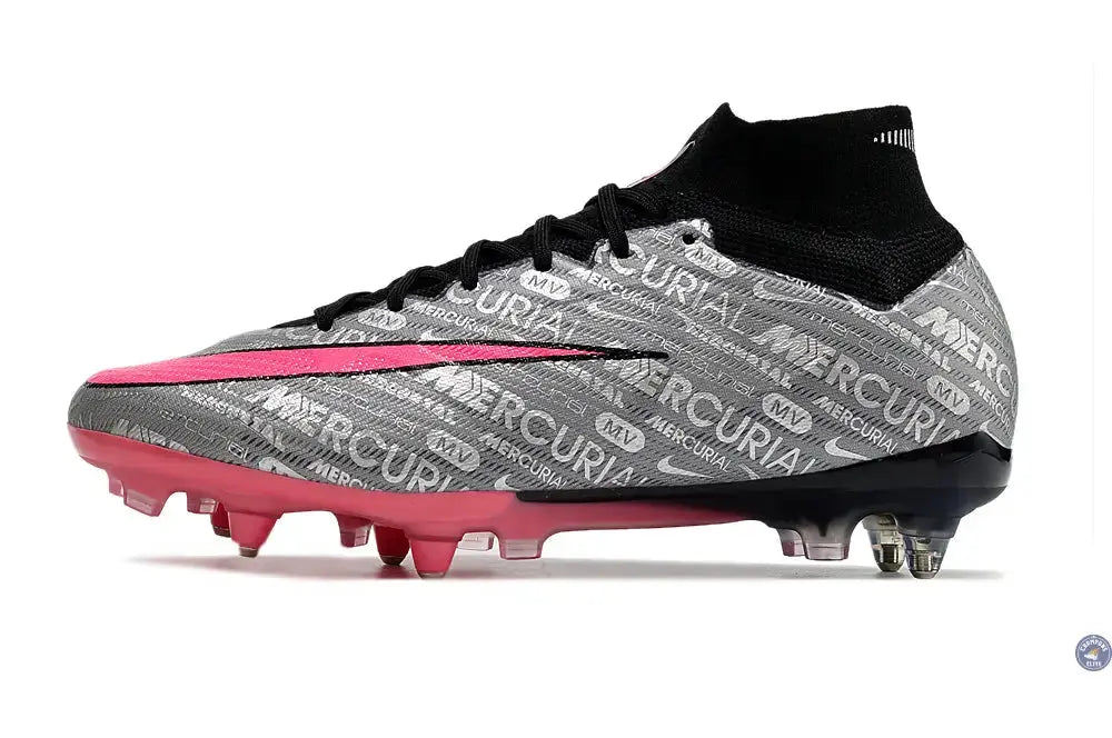 Air Zoom Mercurial Superfly 9 Anticlog 25 - Argenté/Rose/Noir