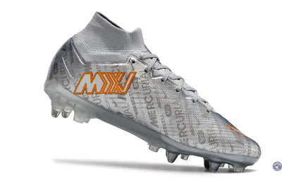 Air Zoom Mercurial Superfly 9 Anticlog SG - Argenté/Gris/Doré/Blanc