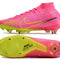 Air Zoom Mercurial Superfly 9 Anticlog SG Luminous - Rose/Jaune Fluo/Gris