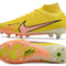 Air Zoom Mercurial Superfly 9 Anticlog SG-PRO Lucent - Jaune/Crépuscule/Doll