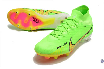 Air Zoom Mercurial Superfly 9 Anticlog SG - Vert/Jaune/Noir/Rose