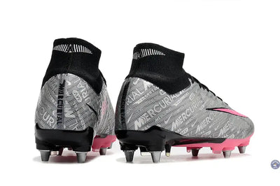 Air Zoom Mercurial Superfly 9 SG 25 - Argenté/Rose/Noir
