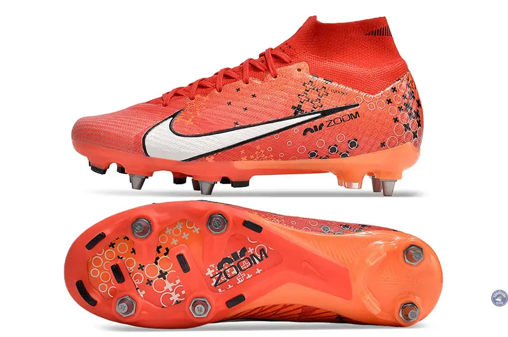Air Zoom Mercurial Superfly 9 SG-PRO Dream Speed 7 - Rouge Cramoisi/Blanc/Bright Mandarin