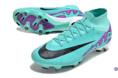 Air Zoom Mercurial Superfly 9 SG-PRO Peak Ready - Turquoise/Rose/Noir/Blanc