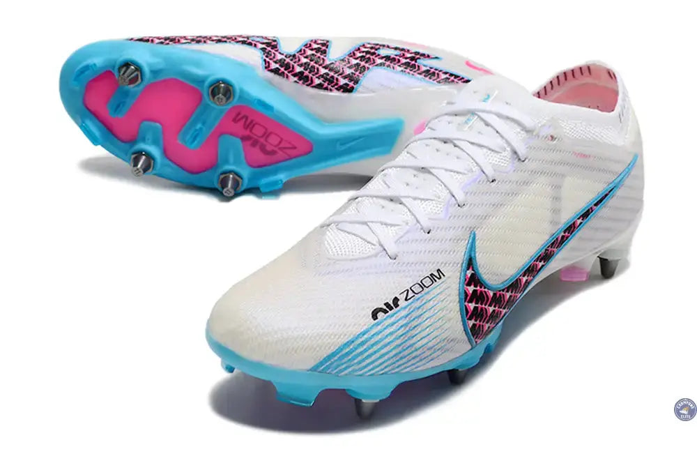 Air Zoom Mercurial Vapor 15 Academy Anticlog SG - Blanc/Bleu/Rose