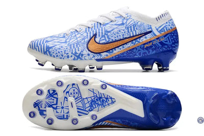 Air Zoom Mercurial Vapor 15 AG-PRO CR7 Personal Edition - Blanc/Cuivré/Bleu