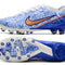 Air Zoom Mercurial Vapor 15 AG-PRO CR7 Personal Edition - Blanc/Cuivré/Bleu