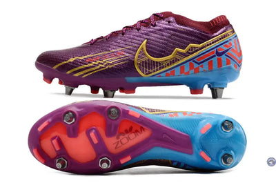 Air Zoom Mercurial Vapor 15 Anticlog SG Mbappé Personal Edition - Bordeaux/Doré