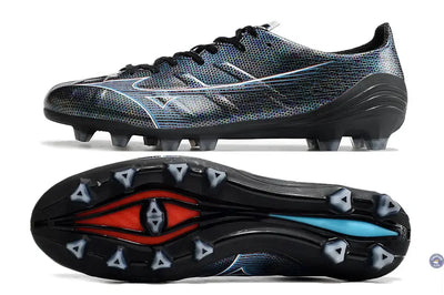 Alpha Elite FG/AG Black Pack - Noir/Rouge/Bleu