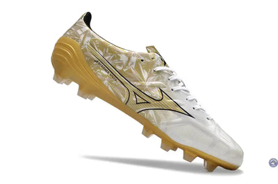 Alpha Elite FG/AG Prism Gold - Blanc/Doré/Noir