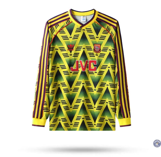 Arsenal 1992/93 Extérieur à manches longues