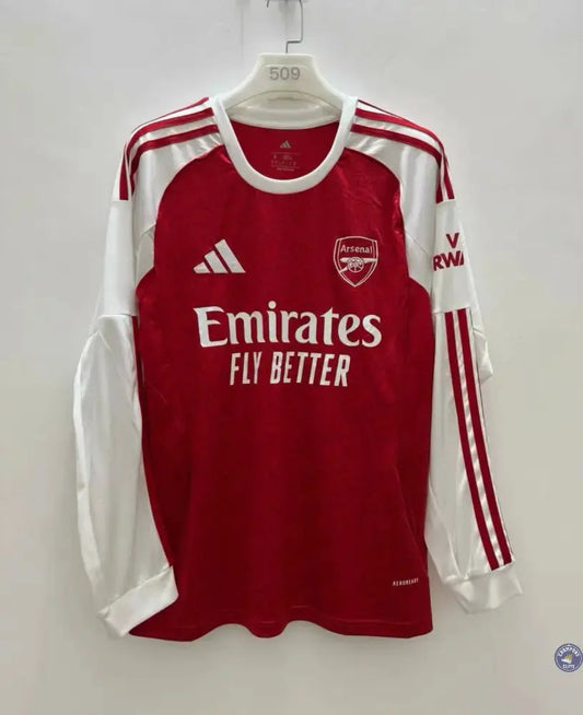 Arsenal 2025/26 Domicile à manches longues