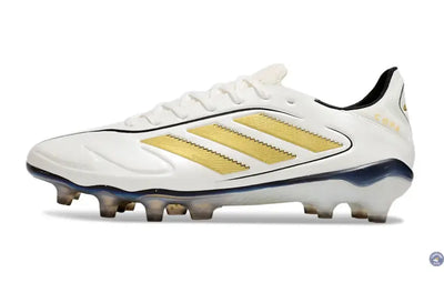 Copa Pure 3 Elite FG Luxe Control Teaser - Blanc/Matte Gold/Noir ÉDITION LIMITÉE