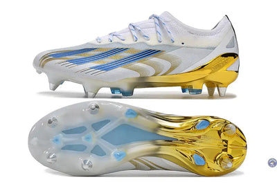 Crazyfast Messi .1 SG Las Estrellas - Blanc/Bleu/Doré ÉDITION LIMITÉE