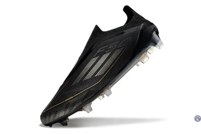 F50 Elite Laceless FG Dark Spark - Noir/Argenté/Doré