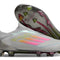 F50 Elite Laceless FG Gris/Rose/Jaune