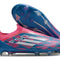 F50 Elite Laceless FG Reemergence - Bleu/Blanc/Rose