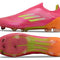F50 Elite Laceless FG Rose/Jaune
