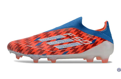 F50 Elite Laceless FG Thomas Müller Raumdeuter - Rouge/Blanc/Bleu ÉDITION LIMITÉE