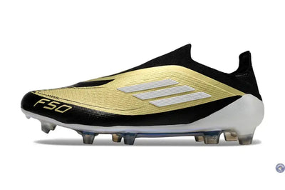 F50 Elite Laceless FG Triunfo Dorado - Doré/Blanc/Noir