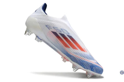 F50 Elite Laceless SG - Blanc/Rouge/Bleu