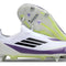 F50 Elite Laceless SG - Blanc/Violet/Noir/Jaune Fluo