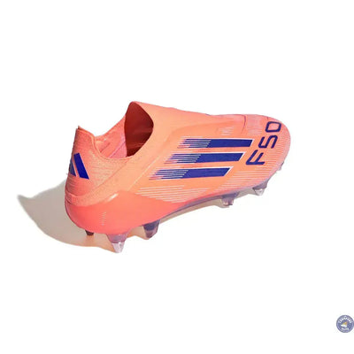 F50 Elite Laceless SG Coral Blaze - Orange/Bleu SG
