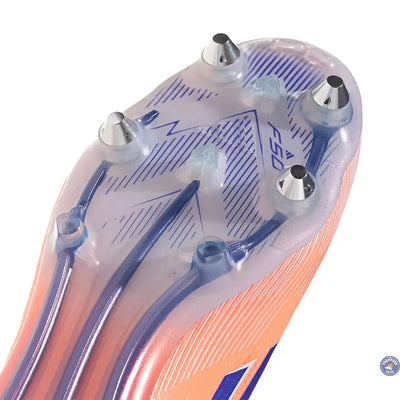 F50 Elite Laceless SG Coral Blaze - Orange/Bleu SG