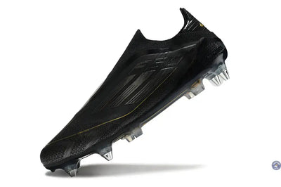 F50 Elite Laceless SG Dark Spark - Noir/Argenté/Doré